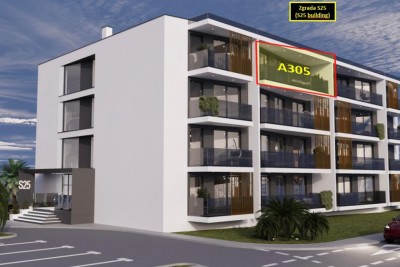 Apartma A305 v novem stanovanjskem naselju le 800m od morja - v fazi gradnje