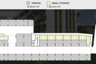 Luxuriöser Neubau 800 m vom Meer entfernt mit Balkon, Abstellraum und Garage - in Gebäude 13