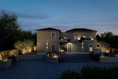 Novigrad - dvojna kuća  130m2 s okućnicom - u izgradnji 18