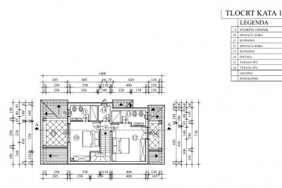 Duplex house with a panoramic view of the sea - under construction 12