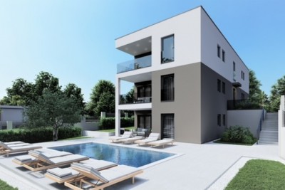 Apartment on the ground floor of a new building located in a quiet place near Poreč - under construction 2