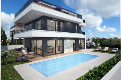 Modern house 3 km from the center and the sea - under construction