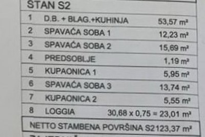 Luksuzan stan u prizemlju s bazenom i dvorištem, 700m od mora i marine - u izgradnji 6