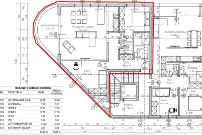 Moderne Wohnung mit offenem Meerblick im 2. Stock, Gebäude mit Aufzug - in Bau 6