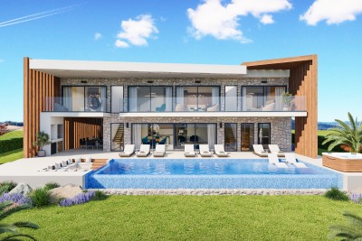 Glamorous villa with sea view - under construction