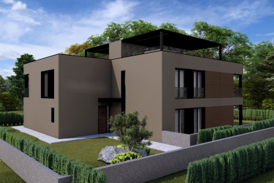 Moderne Wohnung im ersten Stock mit großer Dachterrasse – Umgebung Poreč - in Bau 9