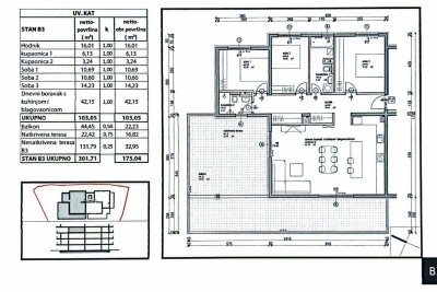 Penthouse mit drei Schlafzimmern und Meerblick in einem Gebäude mit Aufzug – 1 km vom Meer entfernt 6
