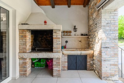 Casa a schiera in pietra d'Istria con piscina 24