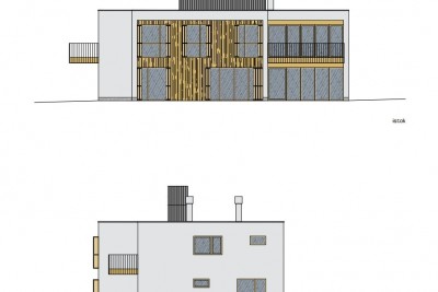 Wohnung im 1. Stock mit Dachterrasse – Moderner Komfort mit Aussicht - in Bau 5