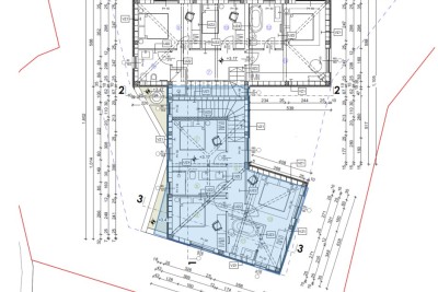 Novigrad - dvojna kuća  130m2 s okućnicom - u izgradnji 23