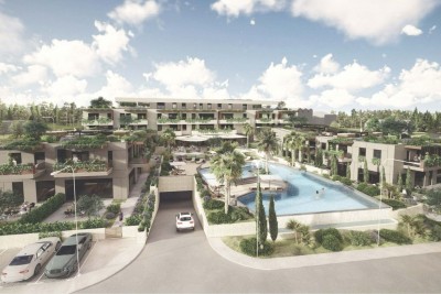 Fantastic apartment near the beach, located in a luxury resort with a swimming pool - under construction
