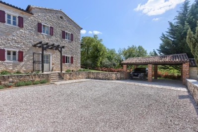 Poreč area – charming stone villa with pool 26