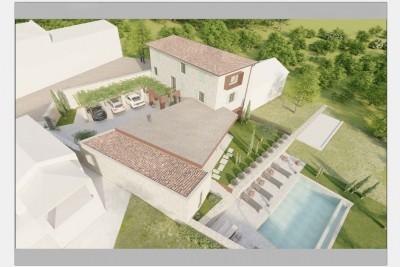 Casa istriana da ristrutturare con progettazione concettuale 5