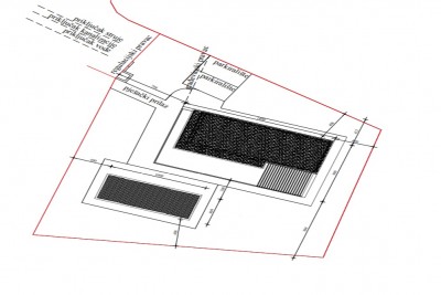 Land with a building permit for a house with a swimming pool 4