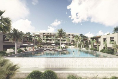 Fantastic apartment near the beach, located in a luxury resort with a swimming pool - under construction 5