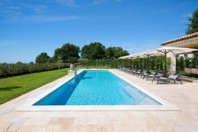 Luxury stone villa with swimming pool and sports area 4