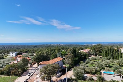 A beautiful modern villa in a quiet location with a sea view - under construction 14