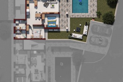 Moderan stan u prizemlju s pogledom na more - u izgradnji 18