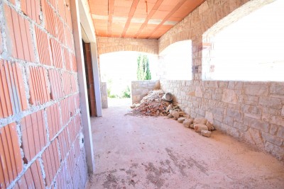 Stone house with panoramic sea view - Roh Bau - under construction 34