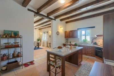 Poreč area – charming stone villa with pool 9