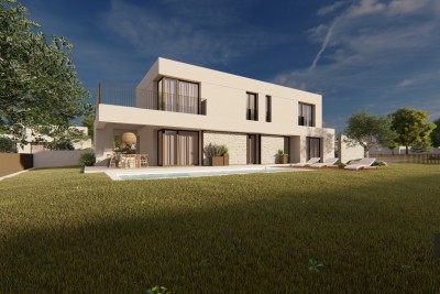 A villa with a swimming pool and a beautiful garden - under construction 15