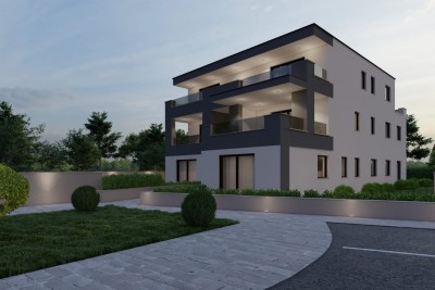 New apartment in a modern building with 2 bedrooms in the vicinity of Poreč - under construction