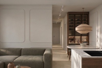 Novigrad - dvojna kuća  130m2 s okućnicom - u izgradnji 4