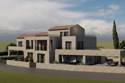 Poreč okolica, građevinsko zemljište s dozvolom za kuću 5