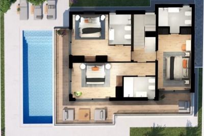 Modern house with five bedrooms 4km Poreč - under construction 10