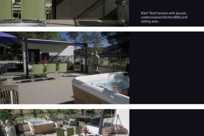 Ekskluzivan stan s panoramskim pogledom na more i prostranom krovnom terasom 7