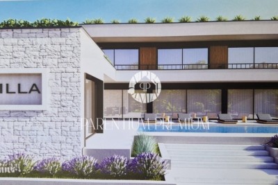 Luxury Villa with a swimming pool and a roof terrace with a beautiful view of the sea - under construction 14