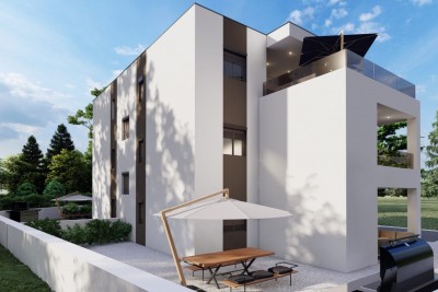 Nov stan sa balkonom i spremištem u okolici Poreča - u izgradnji 2