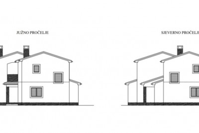 Nova dvojna kuća na atraktivnoj lokaciji u blizini plaže i centra grada - u izgradnji 12