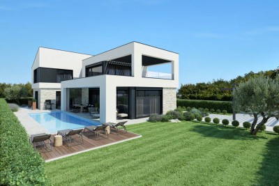 A modern villa in a quiet location with a panoramic view, 5 km from Poreč and the sea - under construction 4