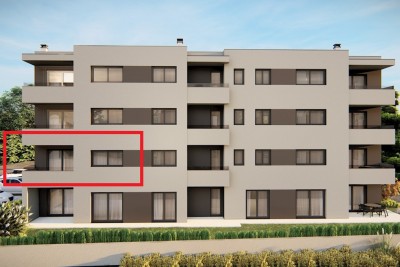 Modern apartment on the 1st floor with two bedrooms – 3 km from the sea - under construction