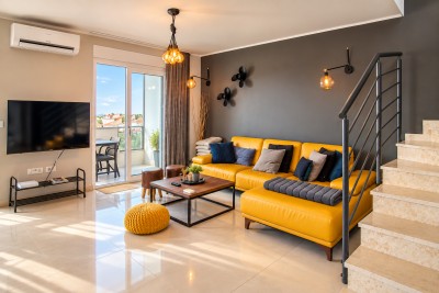 Novigrad – Penthouse s krovnom terasom i pogledom na more 5