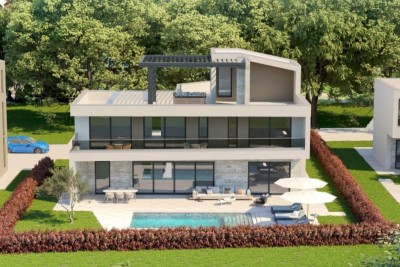 An attractive villa with a beautiful view and rich content - under construction