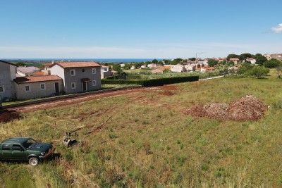 Attractive building plot with sea view
