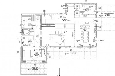 Ekskluzivna rustikalna vila s bazenom i pogledom na more - u izgradnji 8