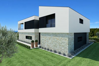 A modern villa in a quiet location with a panoramic view, 5 km from Poreč and the sea - under construction 8