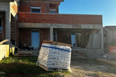 Semi-detached house with sea view - under construction