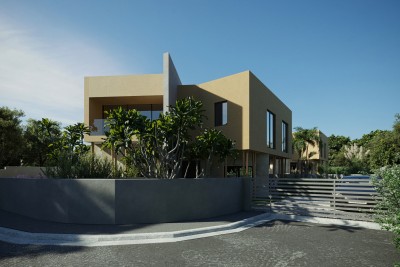 Una insolita casa di design con piscina in una posizione idilliaca - nella fase di costruzione 11