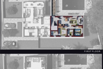 Ekskluzivan stan na traženoj lokaciji s pogledom na more i velikom krovnom terasom 14