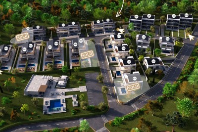 Luxury apartment with a terrace near the beach in a luxury resort - under construction 4