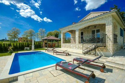 Bella villa in pietra con piscina 20