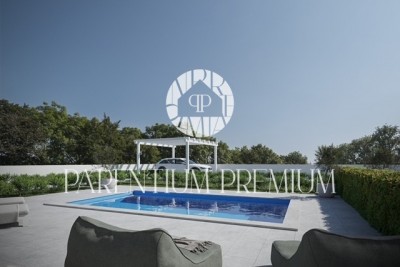 A great new house with a swimming pool only 3 km from the sea - under construction 7