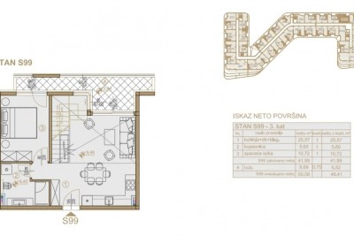 Luksuzni penthouse v samem centru mesta s pogledom na morje - v fazi gradnje 12