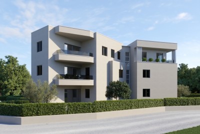 Hochwertige und moderne Wohnung mit Garten in attraktiver Lage, 1 km vom Strand entfernt