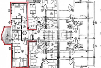 Poreč stan  1 kat,blizu grada i mora 12