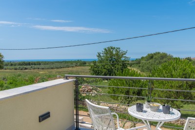 Doppelhaushälfte mit Pool und Panoramablick auf das Meer 23